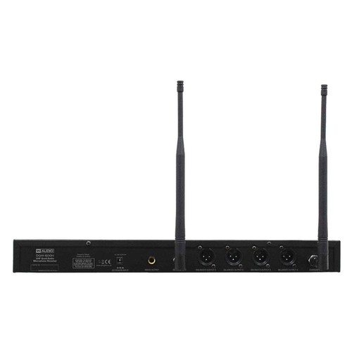 Sistema de micrófono inalámbrico de mano cuádruple W Audio DQM800H UHF - CH70 (823-865Mhz) - Imagen 3 de 4