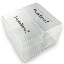 2 x Paradise Mint Brand 10 Coin Clear Storage Box for NGC and PCGS Slabs