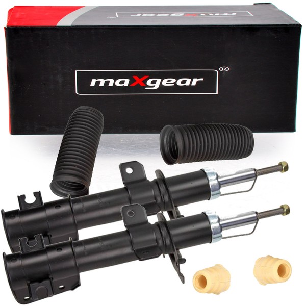 2X Maxgear StoßDäMpfer + Service-Kit Vorne FüR Altea Octavia Golf 5 6 Touran VW-image