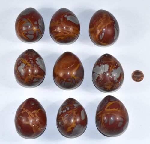 2.4" Multicolor Noorena Jasper Egg Polished Natural Mineral - Australia (1PC) - Picture 4 of 8