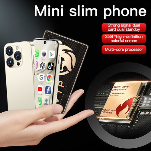 Unlocked Mini 4G Phone with 4GB+64GB - Small Smartphone 3.8" HD Touch Screen - 第 17/25 張圖片