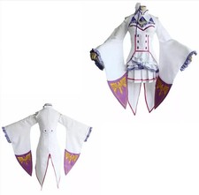 Sale Re: Zero Kara Hajimeru Isekai Seikatsu Emilia Dress Uniform Cosplay Costume