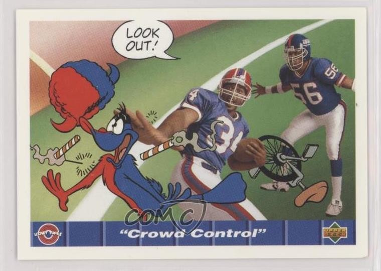 1992 Comic Ball IV Lawrence Taylor Thurman Thomas Daffy Duck Crowd Control 1g4