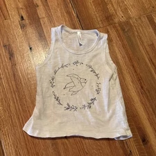 RYLEE + CRU Dove Tank Top Shirt Size 12-18 Months