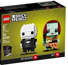Lego 41630 Jack Skellington & Sally Brickheadz Nightmare Before Christmas no Box