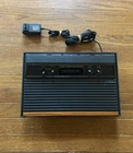 Vintage Atari 2600 - Wood Grain - Aux Adapter Power Cord - Tested / Works