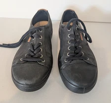  Ecco Mens Shoes - 43 EU, 9 US - Vintage Black Leather