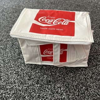 Coca Cola Cool Bag 6 Can Vintage Padded Can Coke