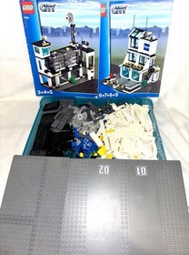 LEGO CITY: Police Headquarters (7744)- RETIRED SET, Replaced pieces *see photo