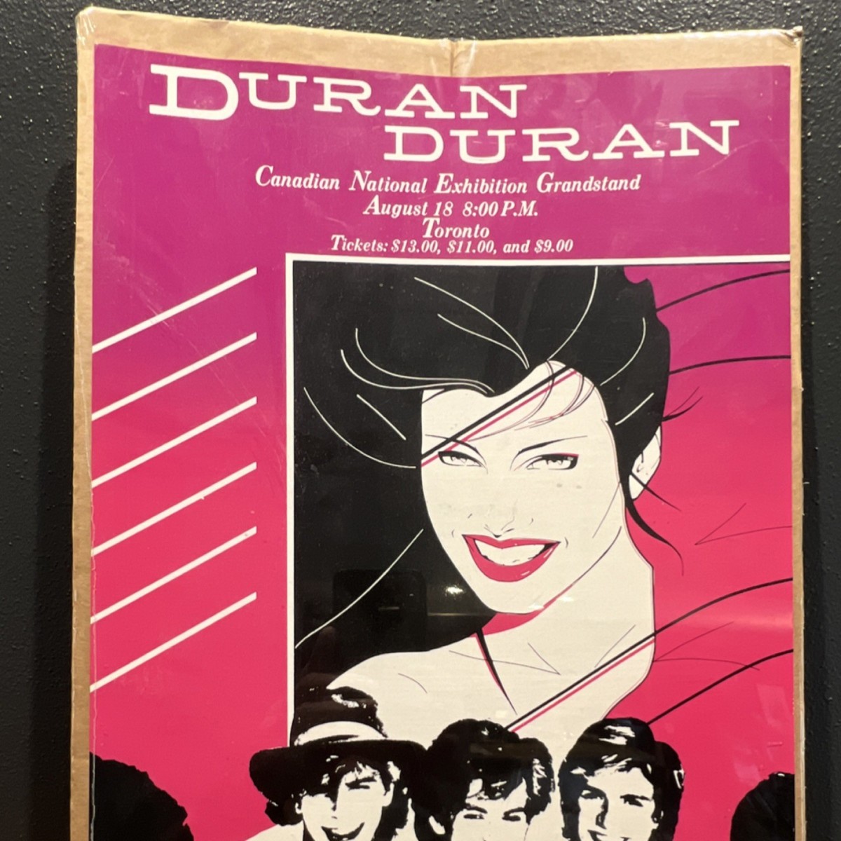 Duran Duran Canadian National Exhibition Grandstand Poster Toronto