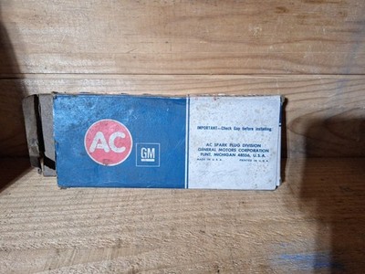 Vintage Spark Plugs AC Delco