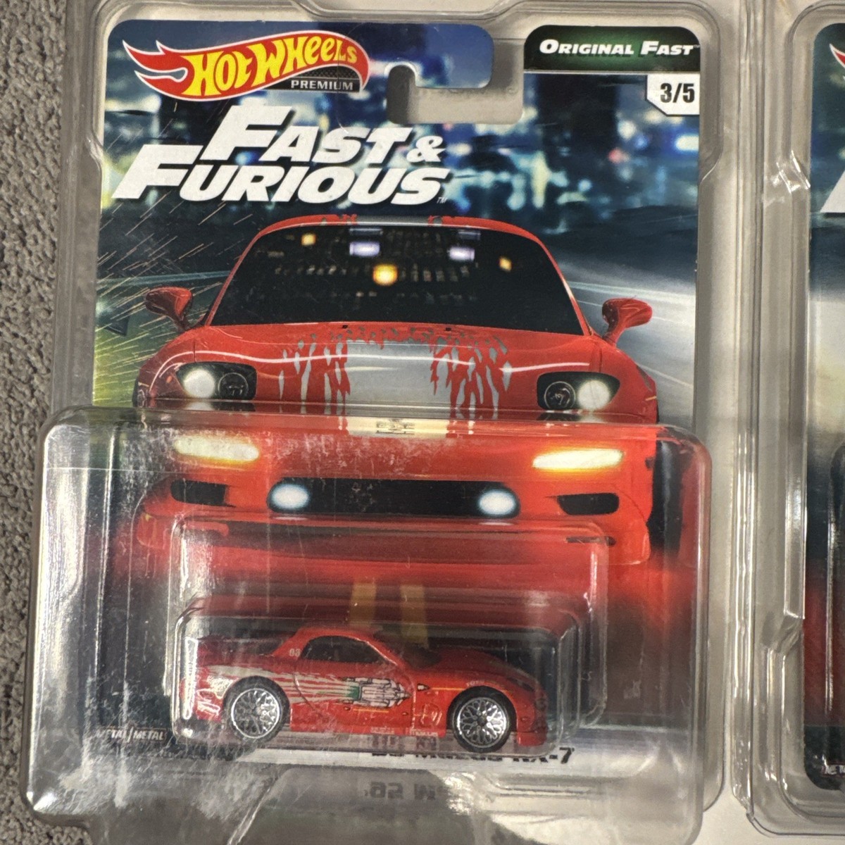 ミニカー HotWHeeLs FAST&d FURIOUS ORIGINAL FAST Hot Wheels Premium Fast And Furious Original Fast Complete Set Of
