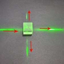 Optical Glass Cube Dichroic Beam Splitter Prism Ratio 50:50 Spectrome Sicence
