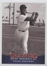 2015 Leaf Heroes of Baseball Frank Robinson #21 HOF 1k9