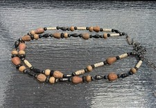 Vintage India Beaded Belt With Hook Closure Boho