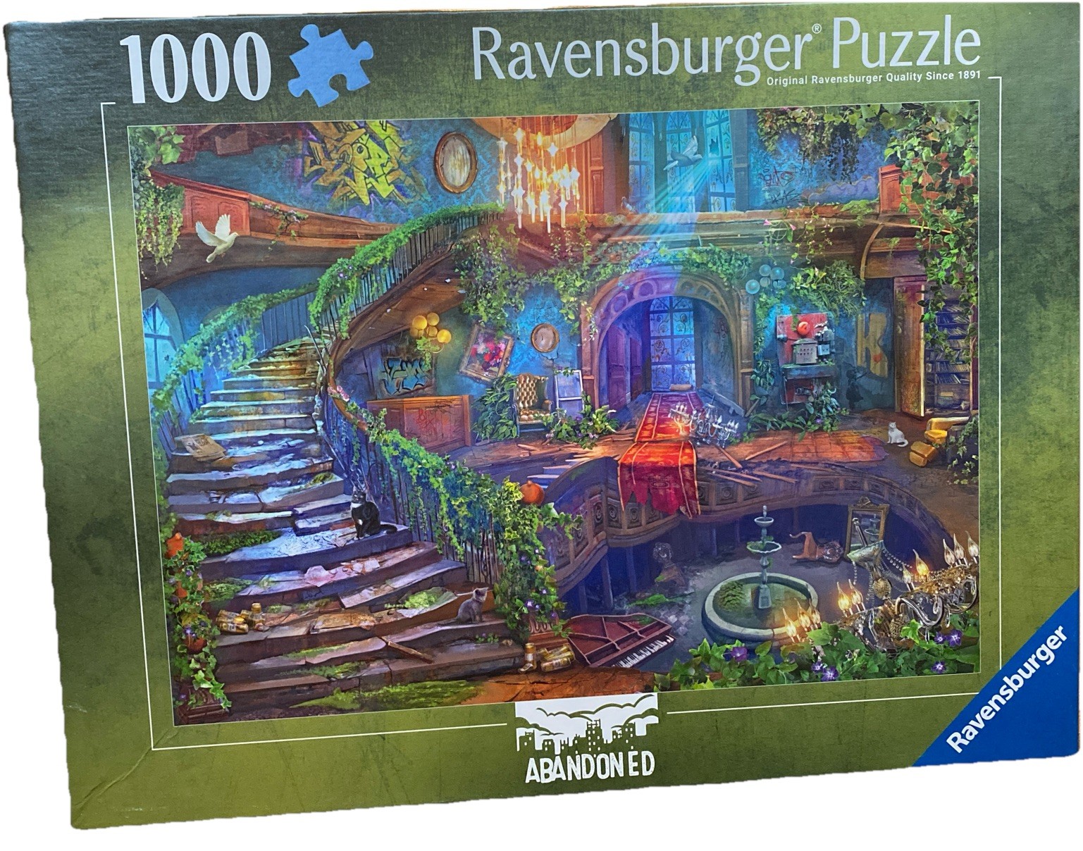 Ravensburger 1000 Piece Puzzle  Abandoned Hotel
