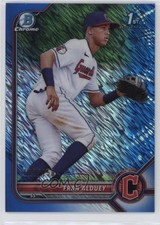 2022 Bowman Chrome Prospects Blue Shimmer Refractor /150 Fran Alduey #BCP-39 x5u