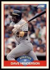 Click to enlarge Dave Henderson