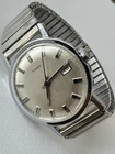 Vintage 1960s Timex Mercury Calendar Mechanical Windup Men Watch