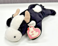 Ty Beanie Baby Daisy Cow 1993 3rd Gen Hang Tag / 2nd Gen Tush