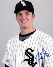 Jake Petricka Chicago White Sox Signed 8x10 Photo PSA