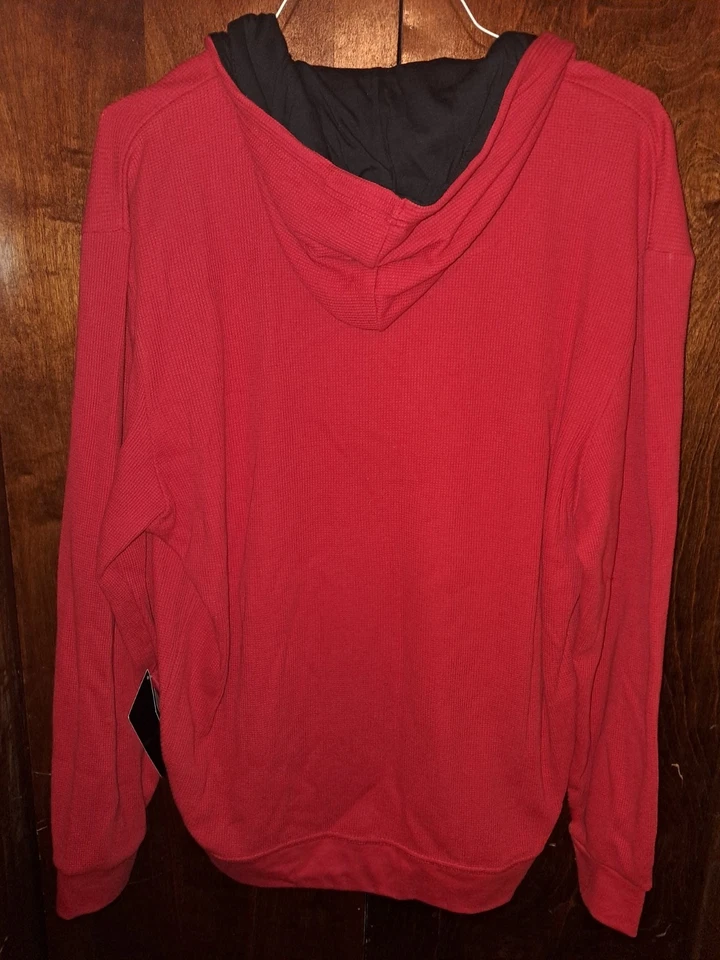 New with tag Polaris Racing Men Size Large Full Zip Hoodie Red RN 102019 - Image 2 of 4