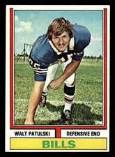 1974 Topps Walt Patulski #79 - Buffalo Bills