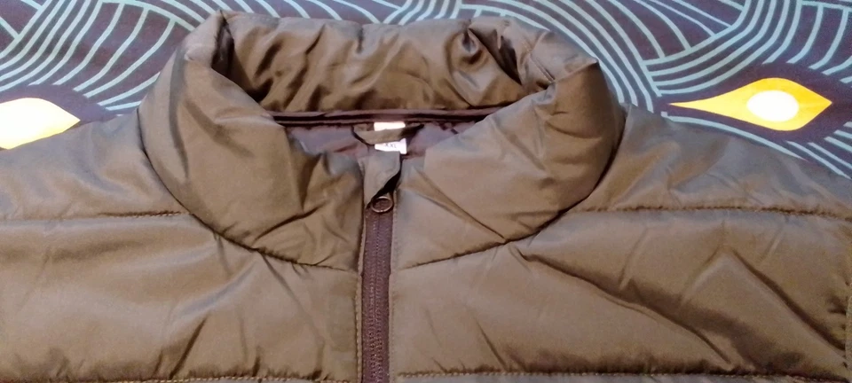 Doudoune Sans Manche Mixte de Marque TEX Taille XXL Couleur Vert Kaki Comme Neuv - Photo 4/4