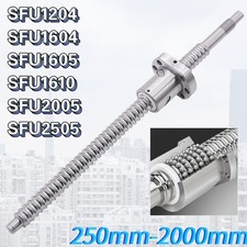 BallScrew SFU1204 SFU1605/04/10 SFU2005 SFU2505 250-2000MM with Ballscrew nut