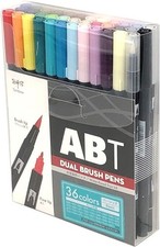 Tombow Dual Brush Pen ABT 36-Color Basic Set AB-T36CBA