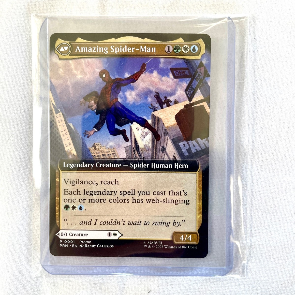 Magic the Gathering MTG Peter Parker Amazing Spider-Man Promo Card ARTIST SIGNED | eBay Magic the Gathering MTG Peter Parker Amazing Spider-Man Promo Card ARTIST SIGNED | eBay