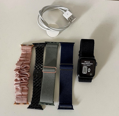Apple Watch Series 6 - 40mm (GPS + Cellular) Aluminum Gray Case-Great Condition