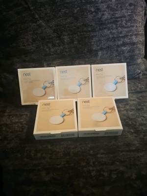 #ad #ad 5 PACK Google Nest Tag for Google Guard Security Systems H13000ES New Sealed $16.99