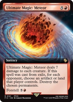 Ultimate Magic: Meteor (Extended Art) - 121 - NM - Commander: FINAL FANTASY