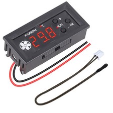 Fan Temperature Controller, ICSTATION DC 12V PWM 4Wire Fan Speed Controller M...