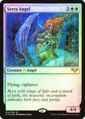 MTG FOIL Serra Angel - From the Vault: Angels #014 | eBay