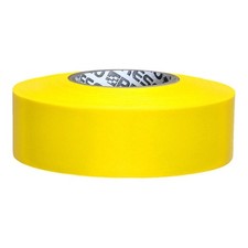 GRAINGER APPROVED TFYG-200 Flaging Tape,Yellow, 150 ft L, 1 3/16 in 8C630