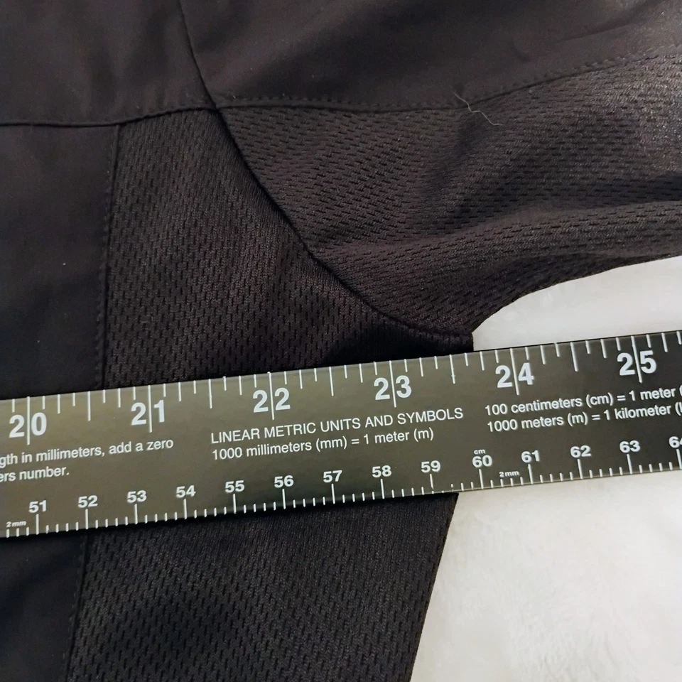 TI SCRUBS Black Medical Scrub Top Stash Pocket V Neck Women's 2X XXL NEW NWT D - Image 3 of 4