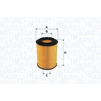 Magneti Marelli ÖLfilter 152071760871 FüR Fiat Tipo SchräGheck 1.4 Opel Corsa D