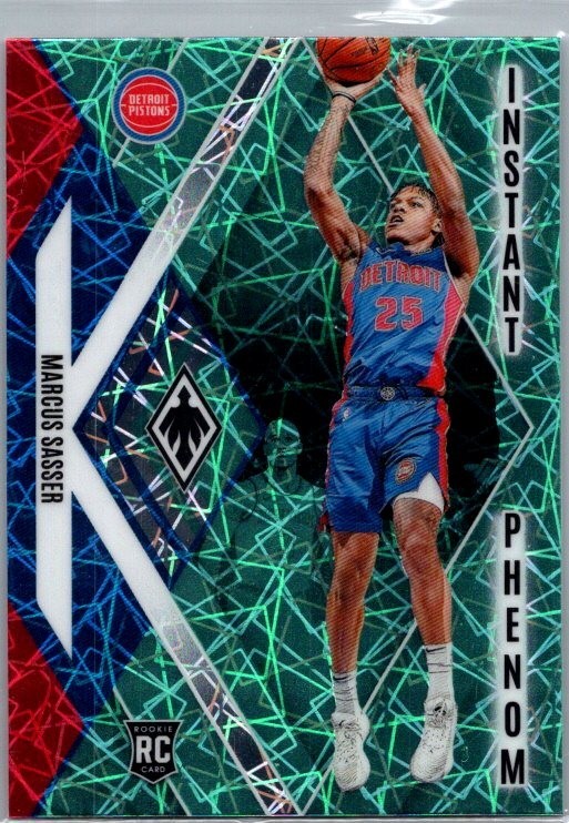 2023-24 Panini Phoenix - Instant Phenom Marcus Sasser #18 Teal Lazer (RC)