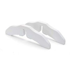 Support Feet for 360 Configurable Pet Gate Collection, White, 1 LB 33402 