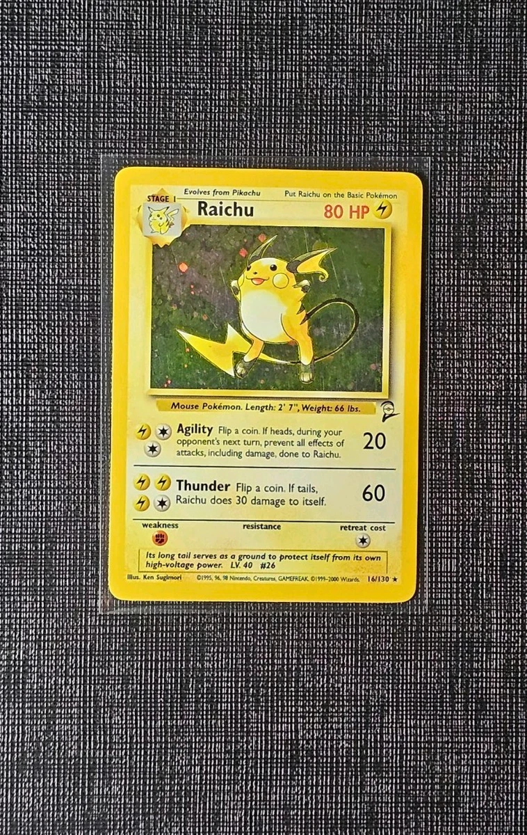Raichu 016/130 Base Set 2 for sale | eBay