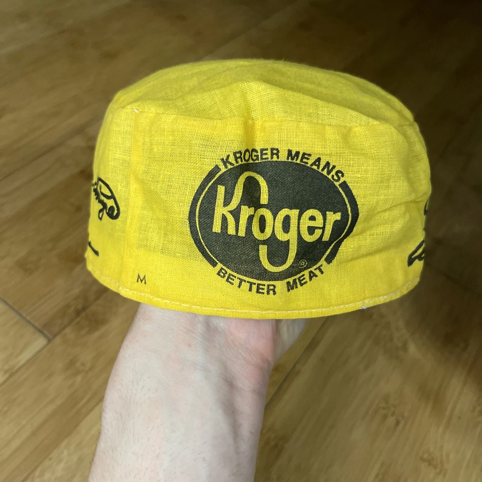 VTG 80s Rare Vanderbilt Commodores Kroger VANDY Coach Cap Painters Hat Small-S/M - Image 3 of 4