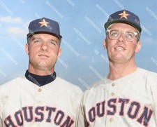HF524 Chris Zachary - Claude Raymond Houston Astros 8x10 16x20 Colorized Photo