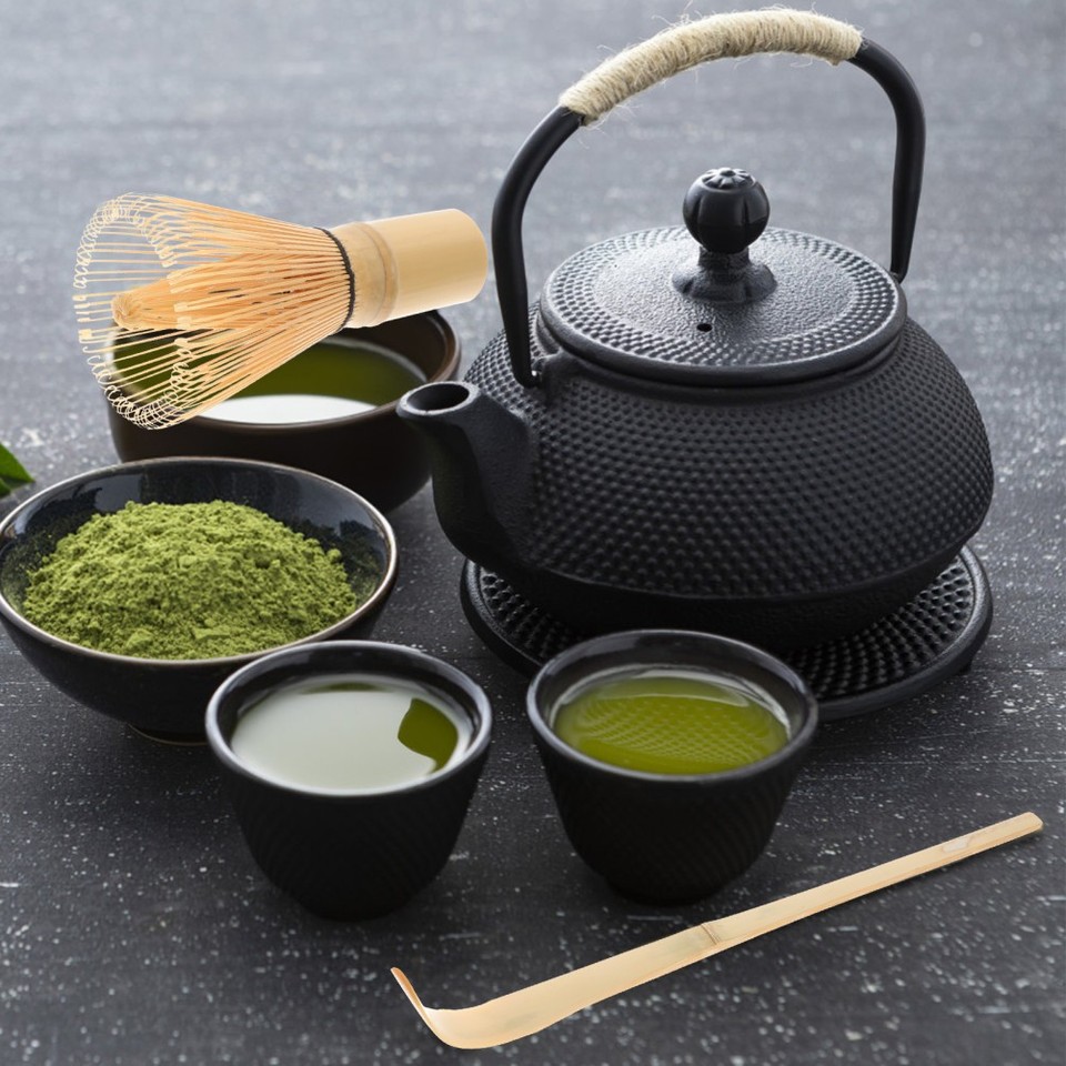 1 Set Japanese Ceremony Tea Set Chic Bamboo 76 Matcha Powder Whisk Tea ...