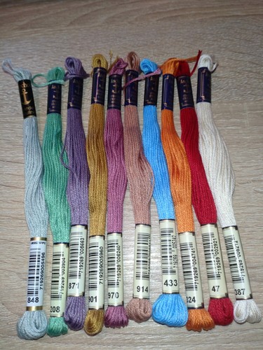10x x Anchor Stickgarn Neu Nr. 13