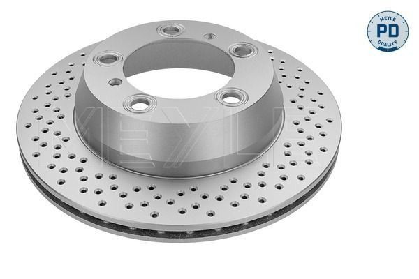 MEYLE 483 523 0009/PD BRAKE DISC Rear (PAIR)