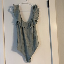 Intimately Free People Bodysuit Size Medium Sage
