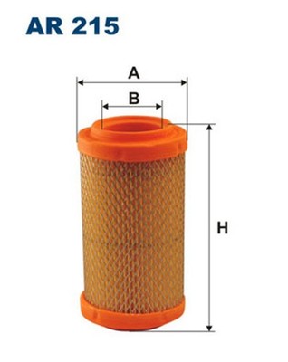 Luftfilter FILTRON AR 215 Filtereinsatz für FIAT FSO 500 126 126P 110F 600 650