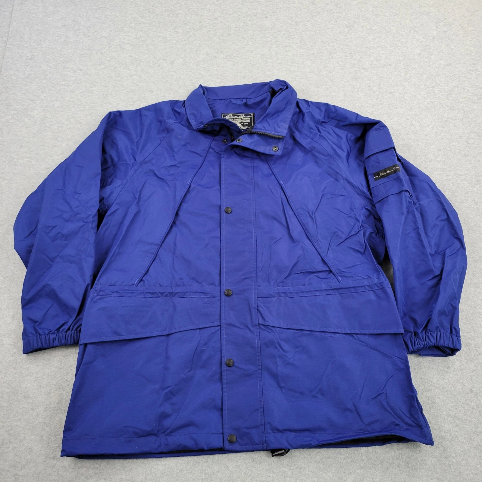 Eddie Bauer Softshell Jacket Mens Medium 100% Nylon Full Zip